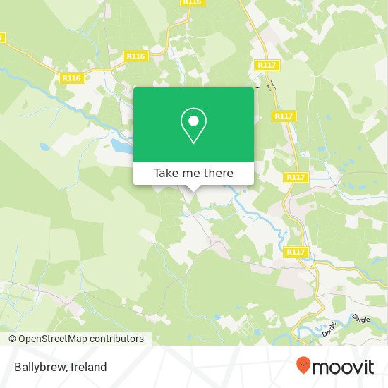 Ballybrew map