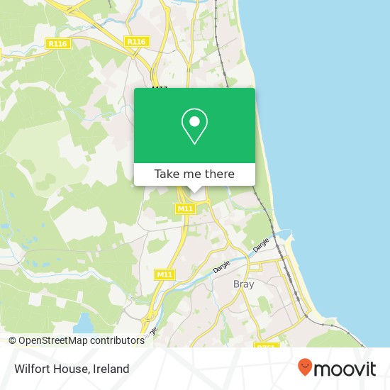 Wilfort House map