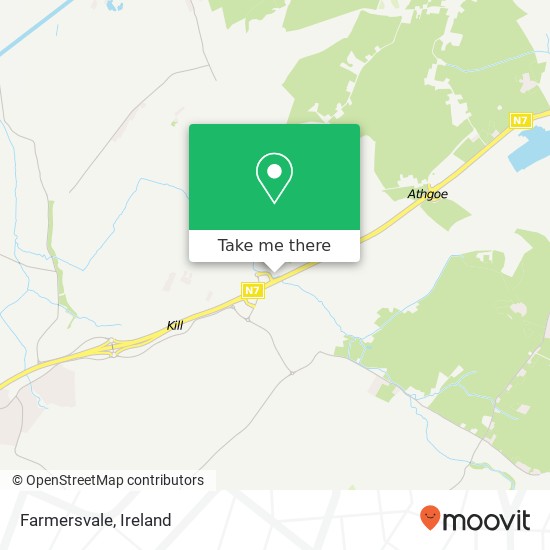 Farmersvale map