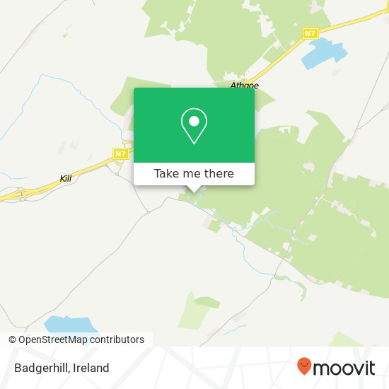 Badgerhill map