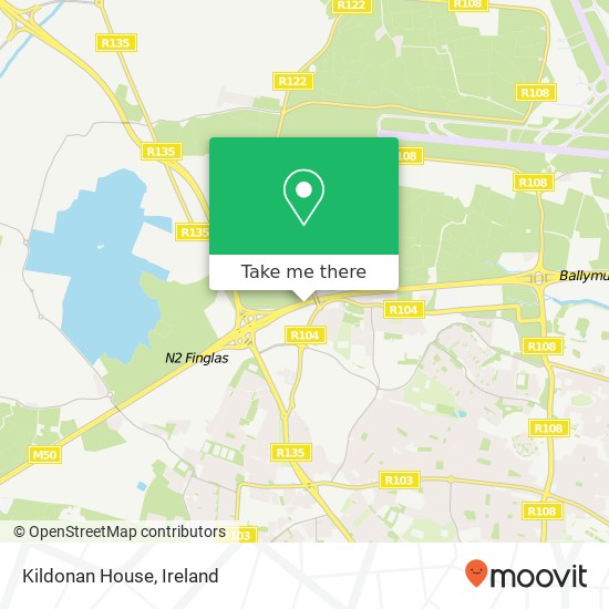 Kildonan House map