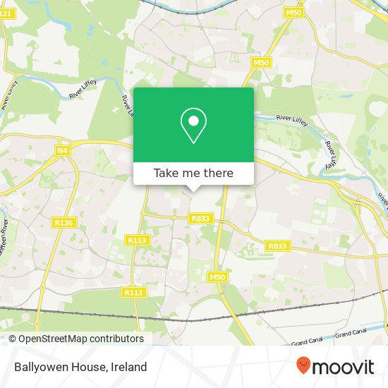 Ballyowen House map