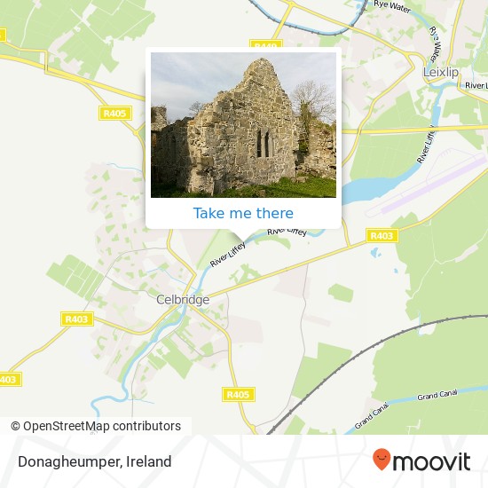 Donagheumper map