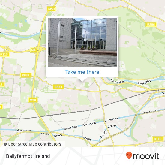 Ballyfermot map