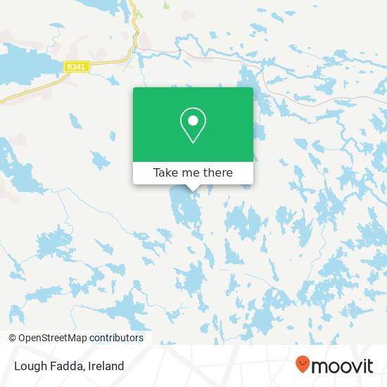 Lough Fadda map