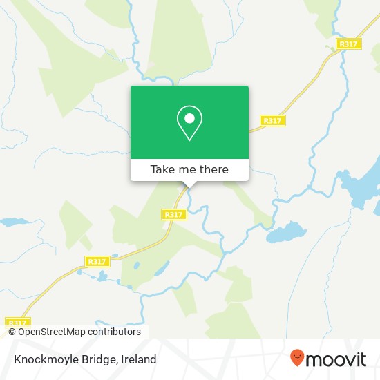 Knockmoyle Bridge map