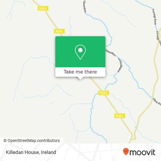 Killedan House map