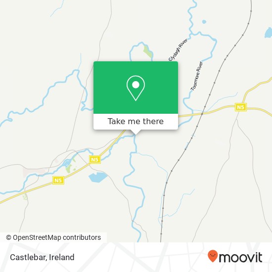 Castlebar map