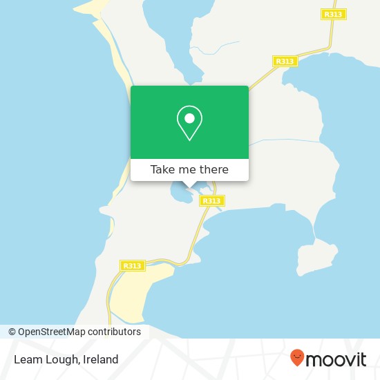 Leam Lough map