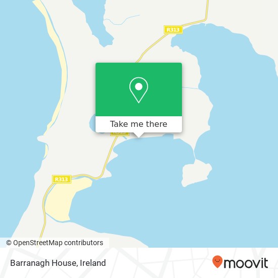 Barranagh House map
