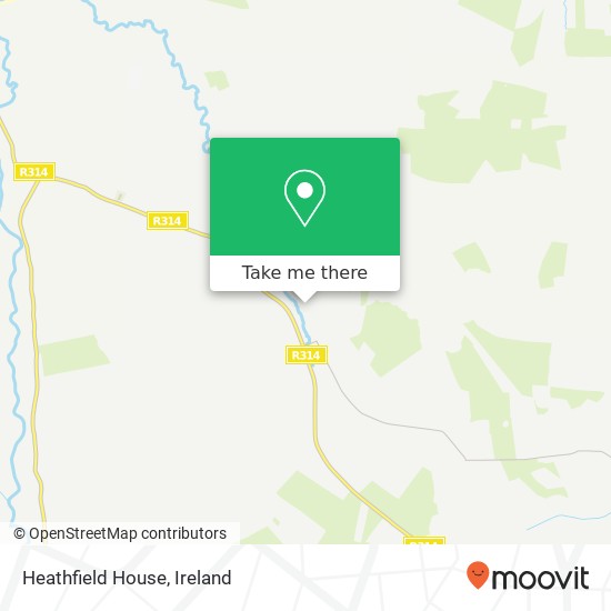 Heathfield House map