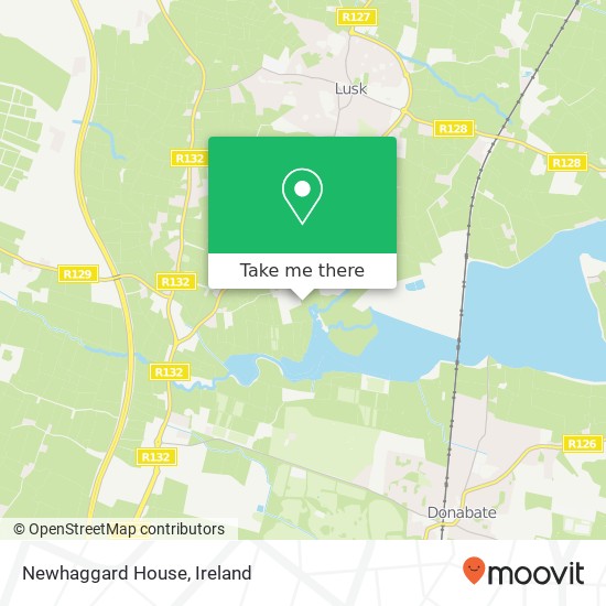 Newhaggard House map