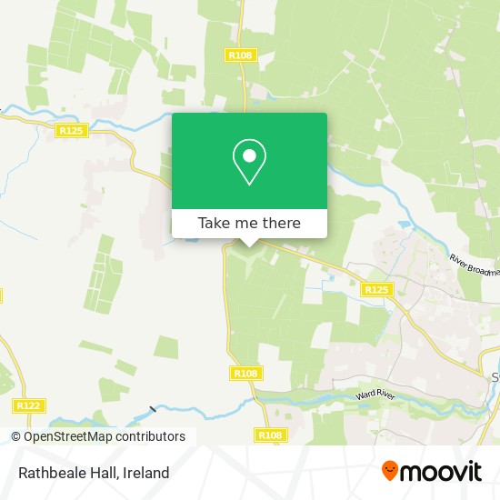 Rathbeale Hall map