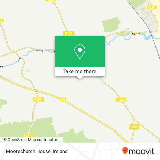 Moorechurch House map