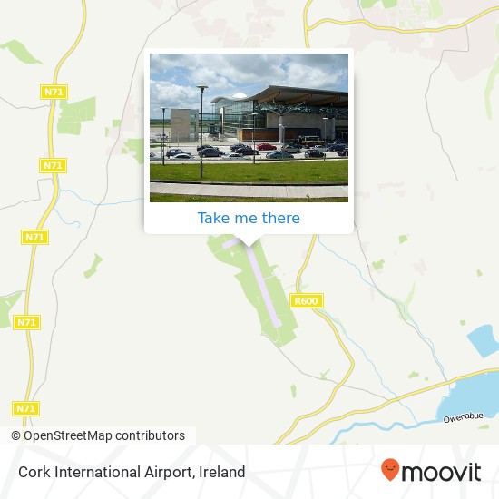 Cork International Airport map