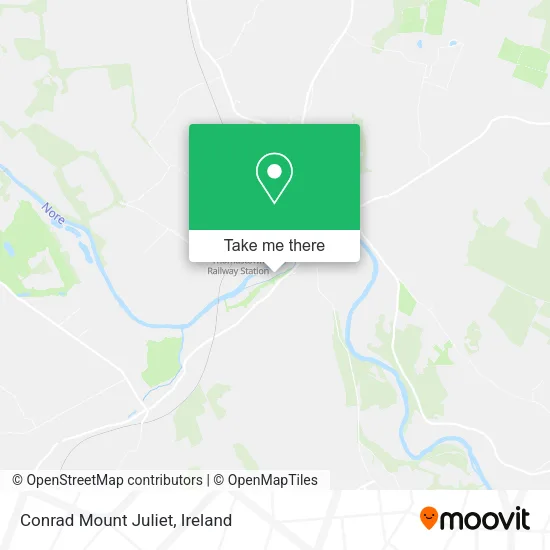 Conrad Mount Juliet map
