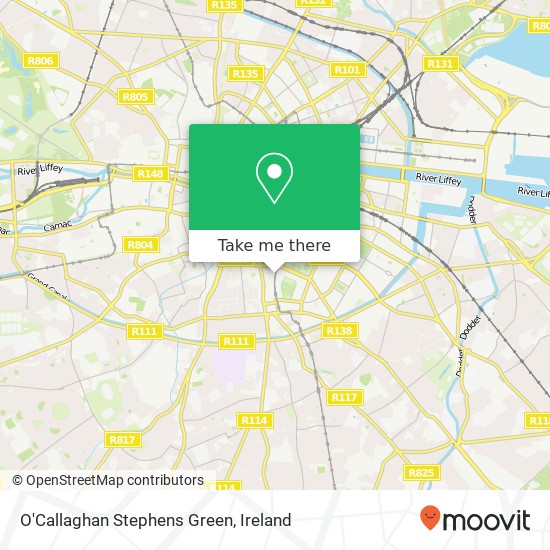 O'Callaghan Stephens Green map