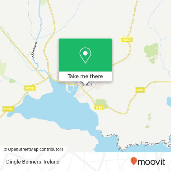 Dingle Benners map