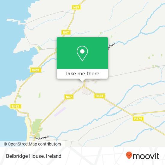 Belbridge House map