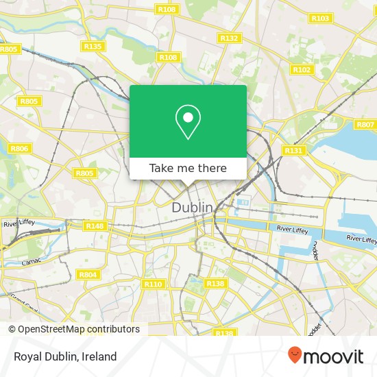 Royal Dublin map
