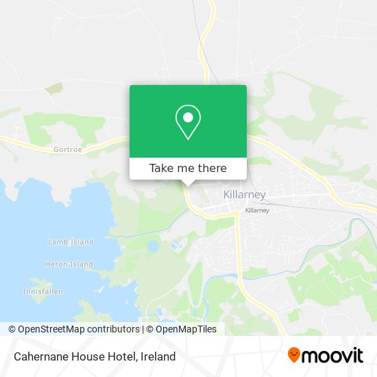 Cahernane House Hotel map
