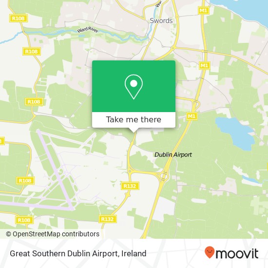 Great Southern Dublin Airport map