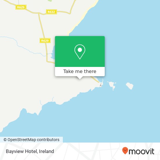 Bayview Hotel map