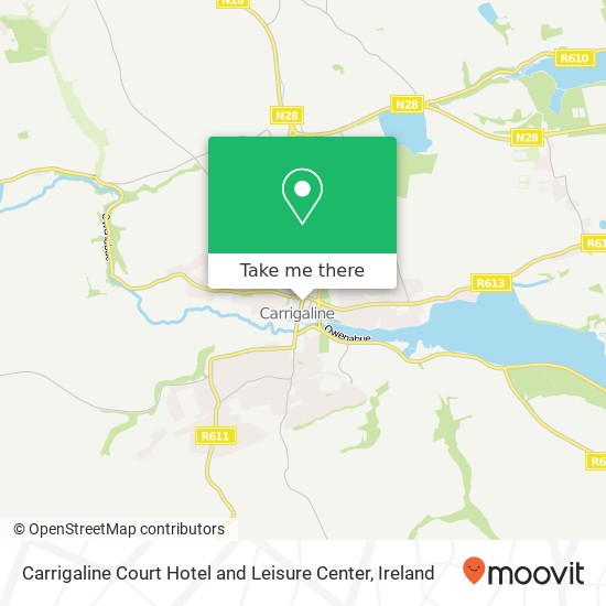 Carrigaline Court Hotel and Leisure Center plan