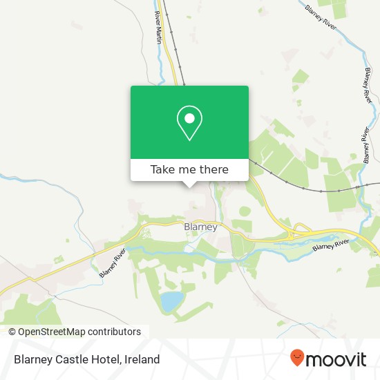 Blarney Castle Hotel map