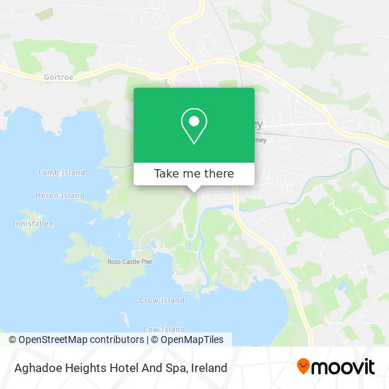 Aghadoe Heights Hotel And Spa map