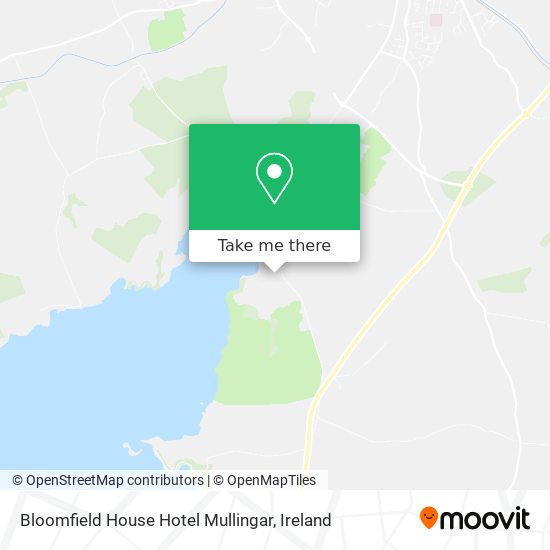Bloomfield House Hotel Mullingar map