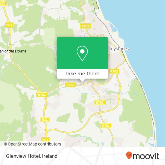 Glenview Hotel map