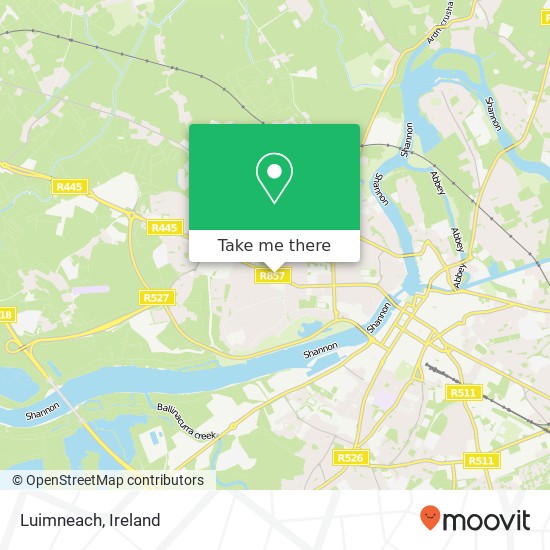 Luimneach map