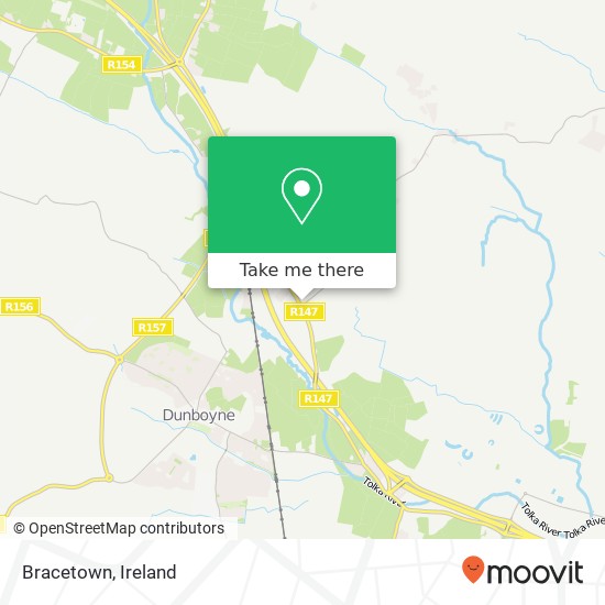 Bracetown map