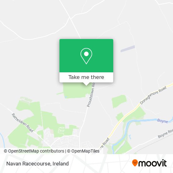 Navan Racecourse map