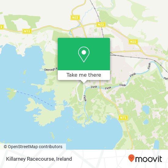 Killarney Racecourse map
