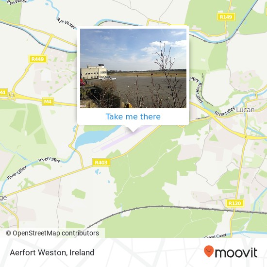 Aerfort Weston map