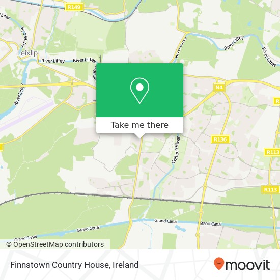 Finnstown Country House map