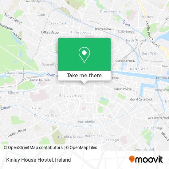 Kinlay House Hostel map