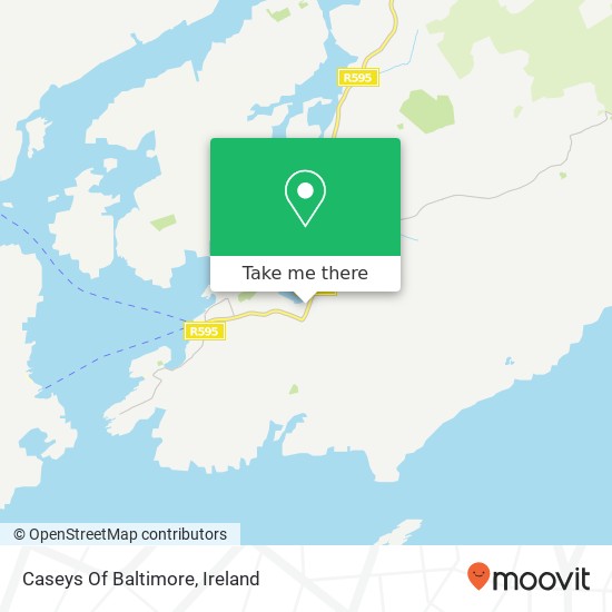 Caseys Of Baltimore map