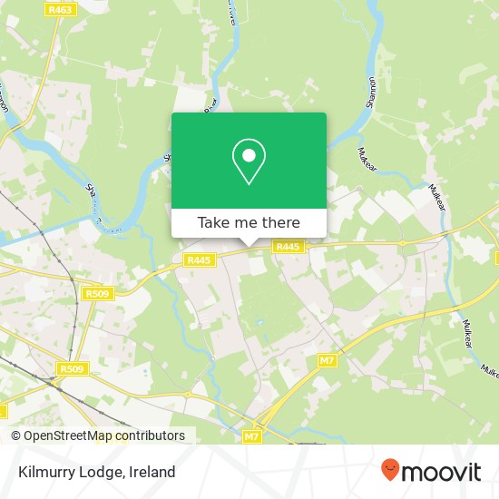 Kilmurry Lodge map