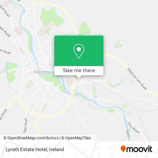 Lyrath Estate Hotel map