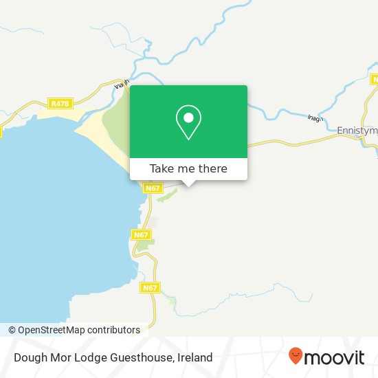 Dough Mor Lodge Guesthouse map