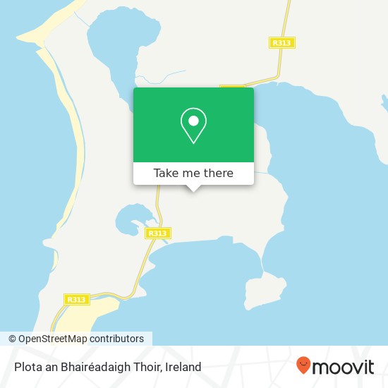Plota an Bhairéadaigh Thoir map