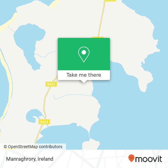 Manraghrory map