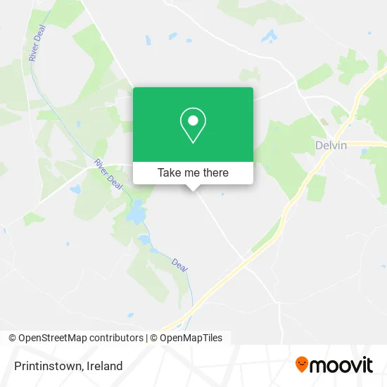 Printinstown map