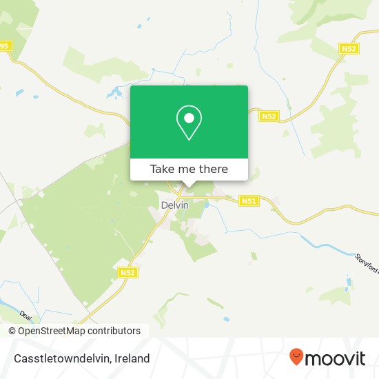 Casstletowndelvin map