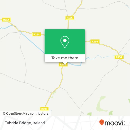 Tubride Bridge map