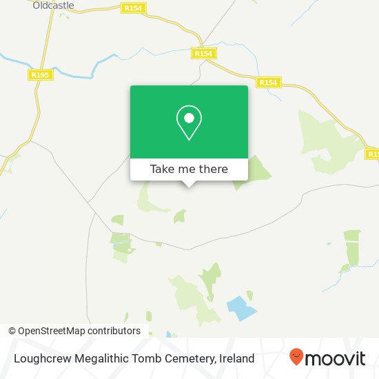 Loughcrew Megalithic Tomb Cemetery plan