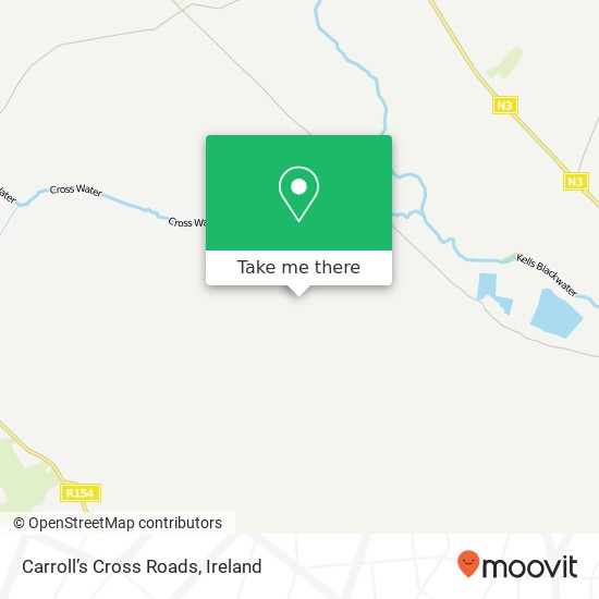 Carroll’s Cross Roads map